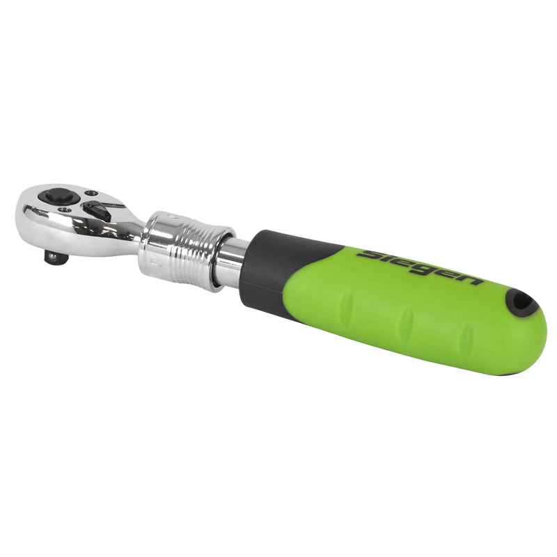 Sealey S01282 Siegen Extendable Ratchet Wrench 1/4"Sq Drive