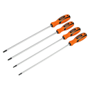 Sealey S01289 TRX-Star* Long Screwdriver Set 4pc