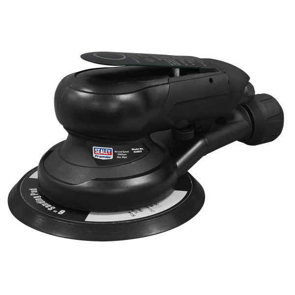 Sealey SA803 Air Palm Orbital Sander 6" √ò150mm Dust-Free