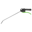Sealey SA9231 Air Blow Gun with Angled Lance 280 x 8mm 1/4"BSP Air Inlet