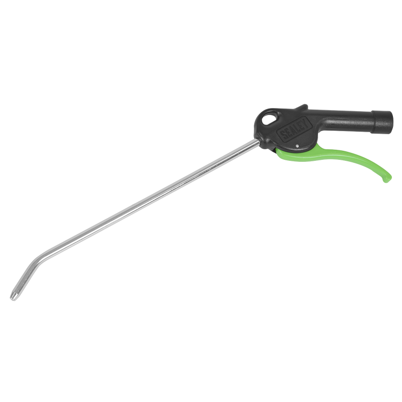 Sealey SA9231 Air Blow Gun with Angled Lance 280 x 8mm 1/4"BSP Air Inlet