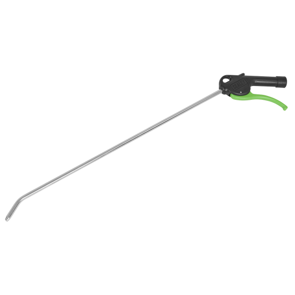 Sealey SA9232 Air Blow Gun with Angled Lance Ø8mm 480mm with 1/4"BSP Air Inlet