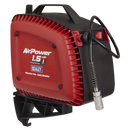 Sealey SAC15WM Wall Mounting Oil Free Air Compressor 1.5hp with 7m Retractable Hose Reel