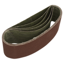 Sealey SB80457 Sanding Belt 76 x 457mm 80Grit Pack of 5