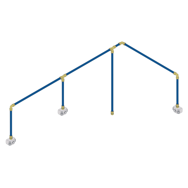 Sealey SBAKIT328 SharkBite® 18m 3-Drop Air Supply System Kit 28mm