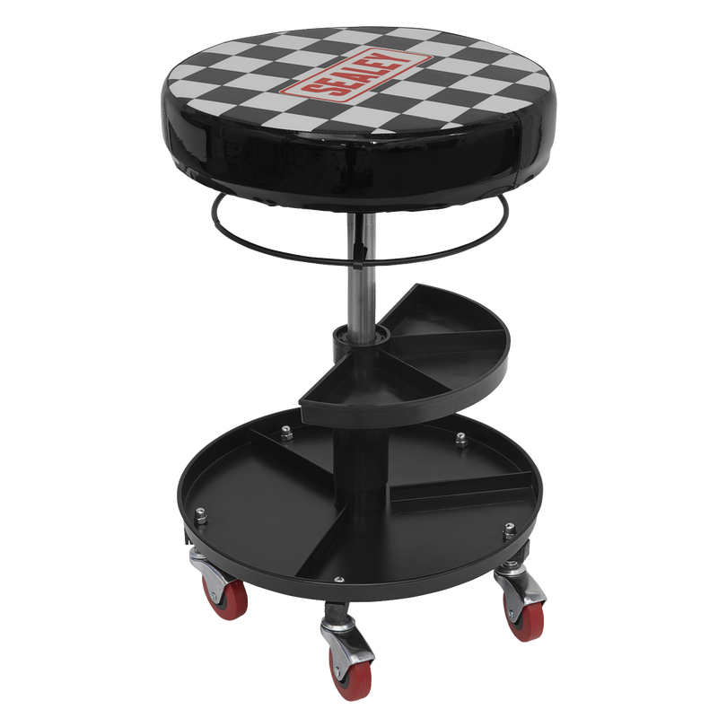 Sealey SCR15COMBO SCR15 Mechanic's Seat and Tool Tray Combo
