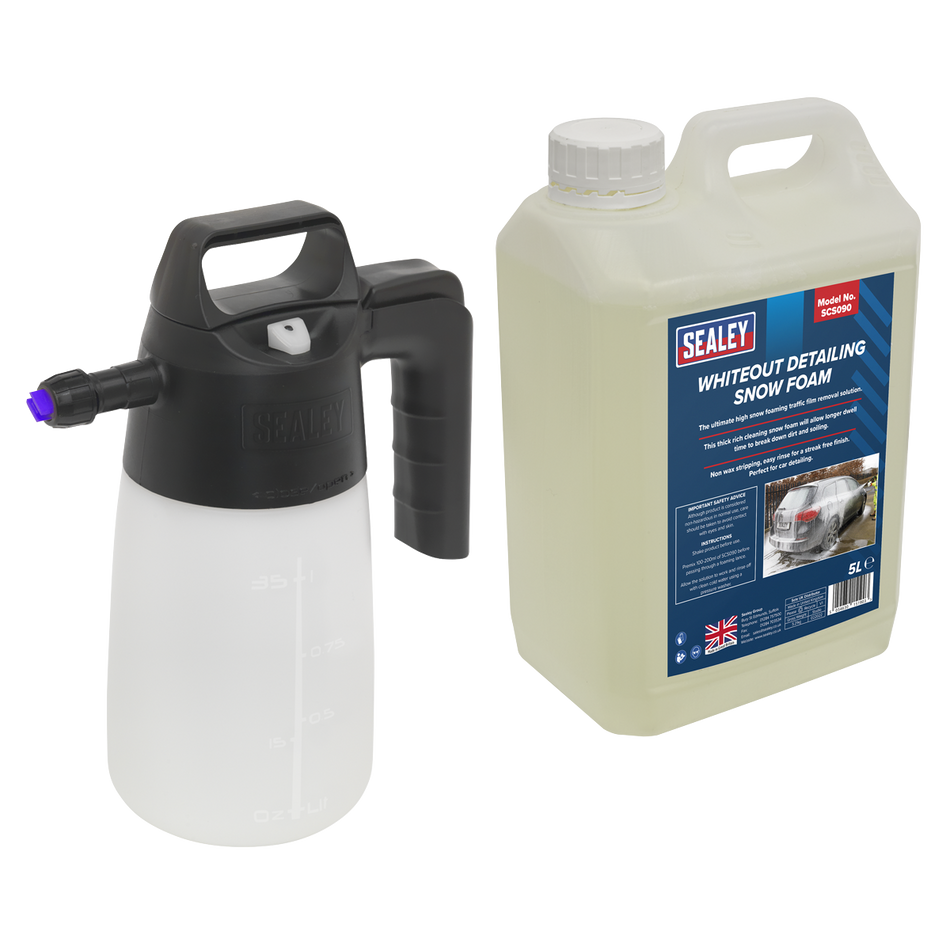 Sealey SCSG08COMBO Premier Snow Foam Sprayer with Snow Foam
