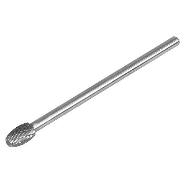 Sealey SDB04XL Tungsten Carbide Rotary Burr Extra-Long Oval 10mm
