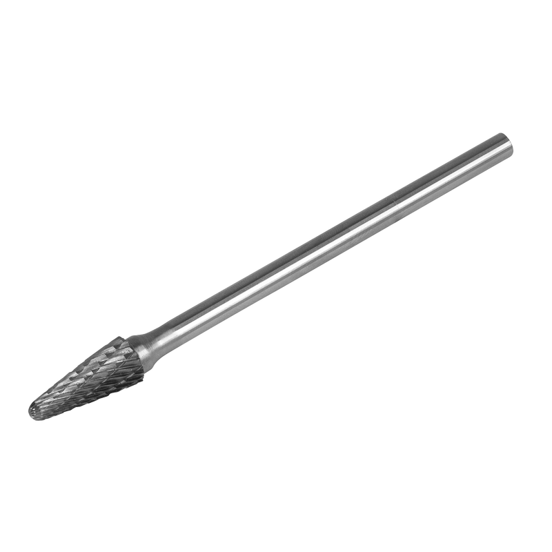 Sealey SDB06XL Tungsten Carbide Rotary Burr Extra-Long Conical Ball Nose √ò10mm