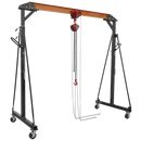 Sealey SG1000KITG Portable Adjustable Gantry Crane with Geared Trolley Combo 1 Tonne
