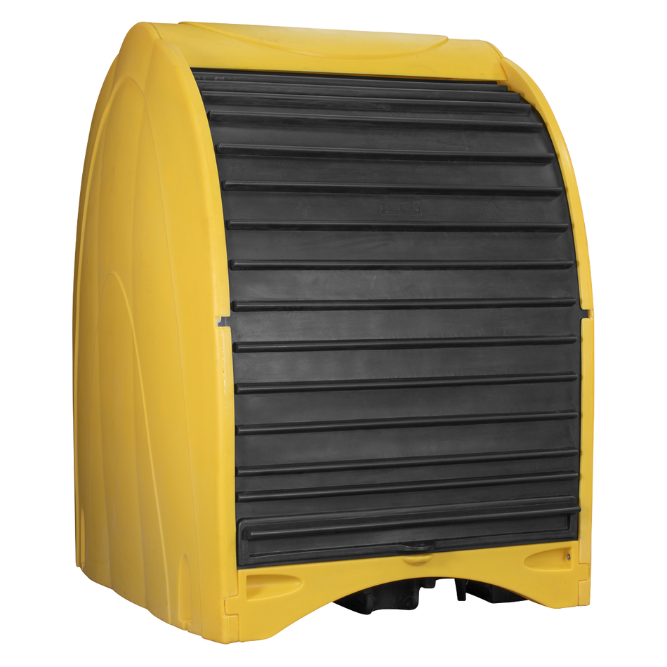 Sealey SJ1010 4 Drum Spill Pallet with Hardcover 485L Capacity