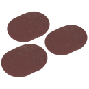 Sealey SSDS02 Hook-and-Loop Sanding Disc Set 125mm 10pc