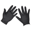 Sealey SSP60L Extra-Thick Powder-Free Disposable Nitrile Gloves, Large - Pack of 100