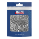 Sealey SSW6 Stainless Steel Flat Washer Din 125  M6 - Pack of 100