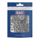 Sealey SSW8 Stainless Steel Flat Washer Din 125  M8 - Pack of 100
