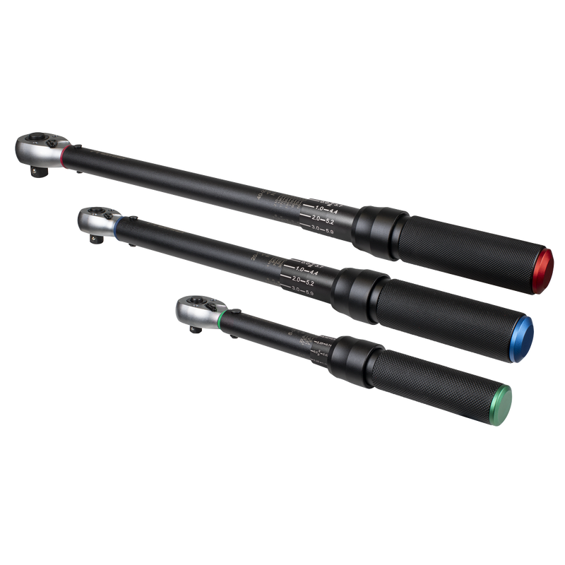 Sealey STW900SETB Torque Wrench Micrometer 3pc Set – Premier Black