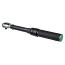 Sealey STW901B Torque Wrench Micrometer 1/4"Sq Drive Calibrated 5-25Nm - Premier Black