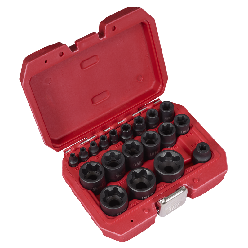 Sealey SX097 External TRX-P* Socket Set 19pc