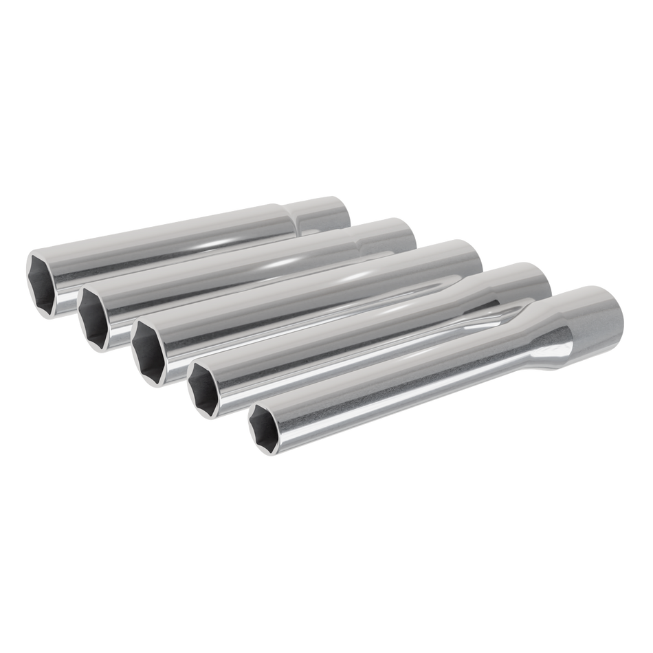 Sealey SX814 Extra-Deep Socket Set 5pc 8, 10, 12, 13, 14mm 3/8"Sq Drive