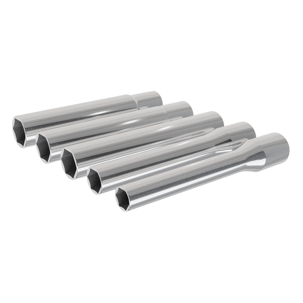 Sealey SX814 Extra-Deep Socket Set 5pc 8, 10, 12, 13, 14mm 3/8"Sq Drive