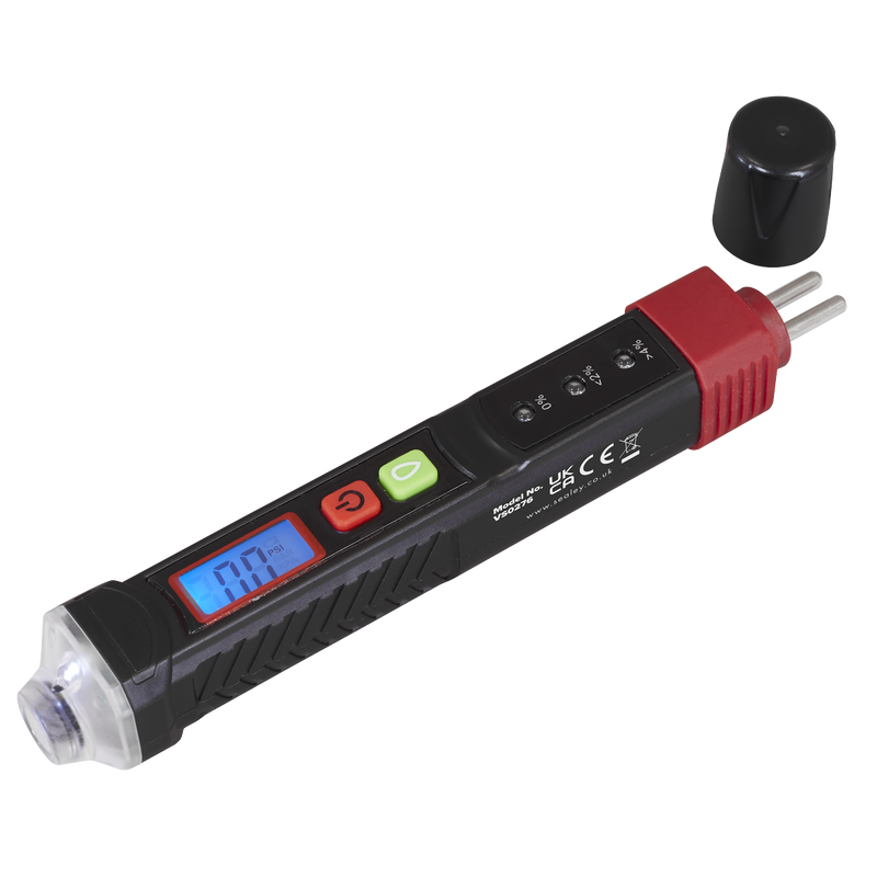 Sealey VS0276 2-In-1 Brake Fluid Tester & Tyre Pressure Gauge