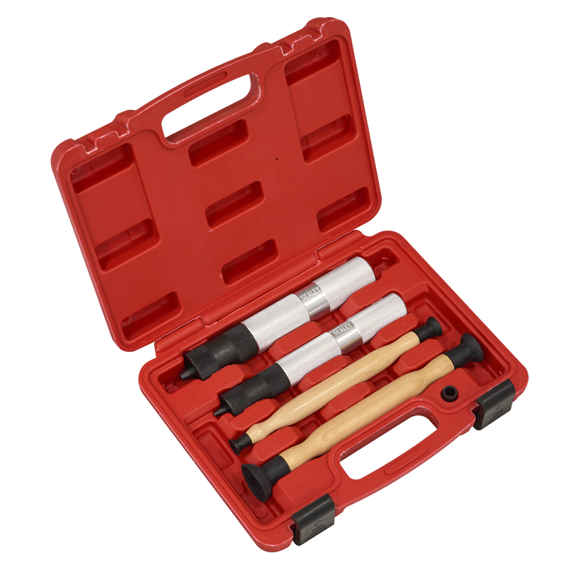 Sealey VS1543 Valve Collet Remover/Installer Lapping Set 5pc