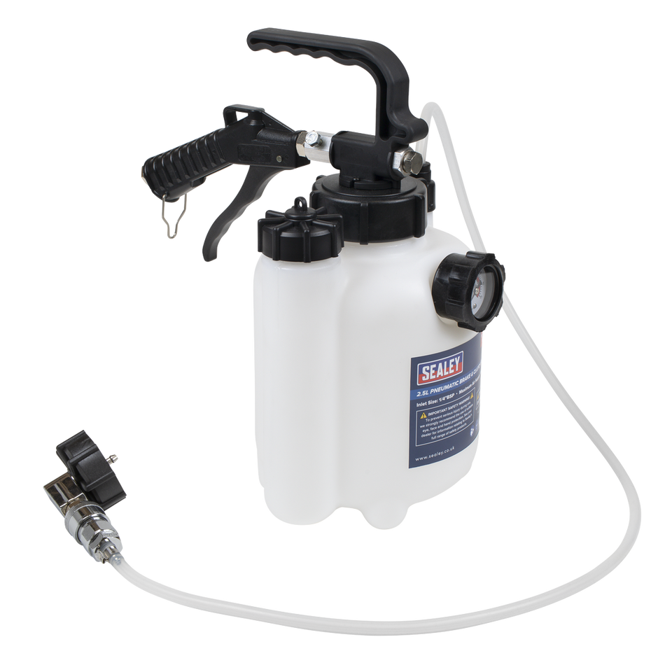 Sealey VS830 Pneumatic Brake & Clutch Bleeder 2.5L