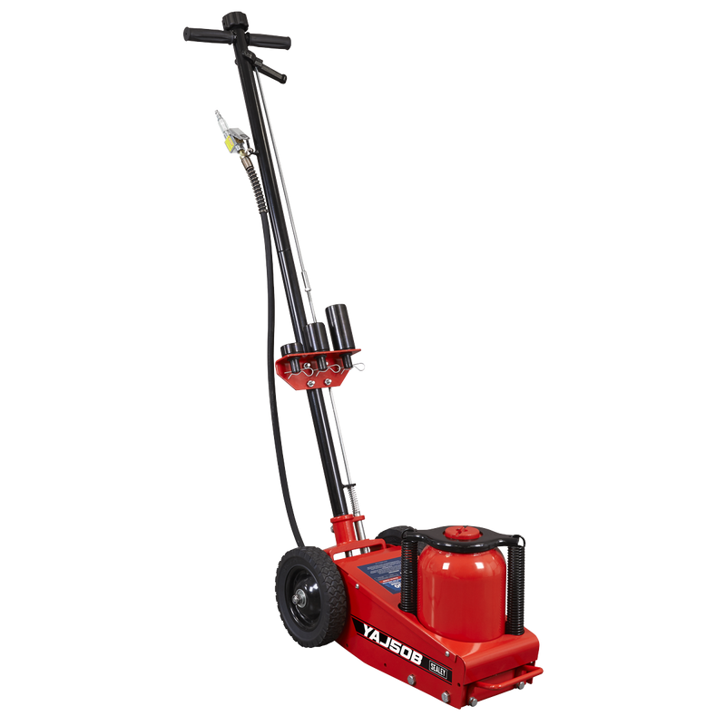 Sealey YAJ50B Air Operated Single Stage Trolley Jack 50 Tonne