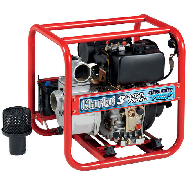 Clarke 7230177 WPD75 3" Diesel Powered Water Pump