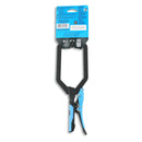 OX Hand Tools P204502 Auto Adjust 10-Inch Long Reach C Clamp With Swivel Pad - Gripped