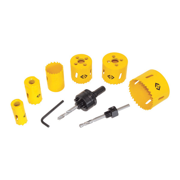 C. K Tools 424043 Hole Saw Kit 9 pc