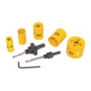 C. K Tools 424045 Hole Saw Kit 9 pc Electrician