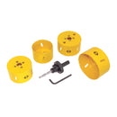 C. K Tools 424046 Hole Saw Kit 6 pc Downlight