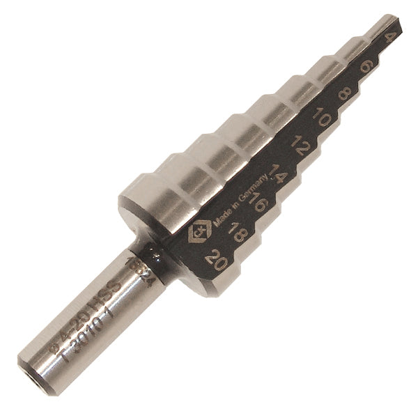 C. K Tools T3010 1 High Speed Steel Multi-Step Drill 4 - 20mm