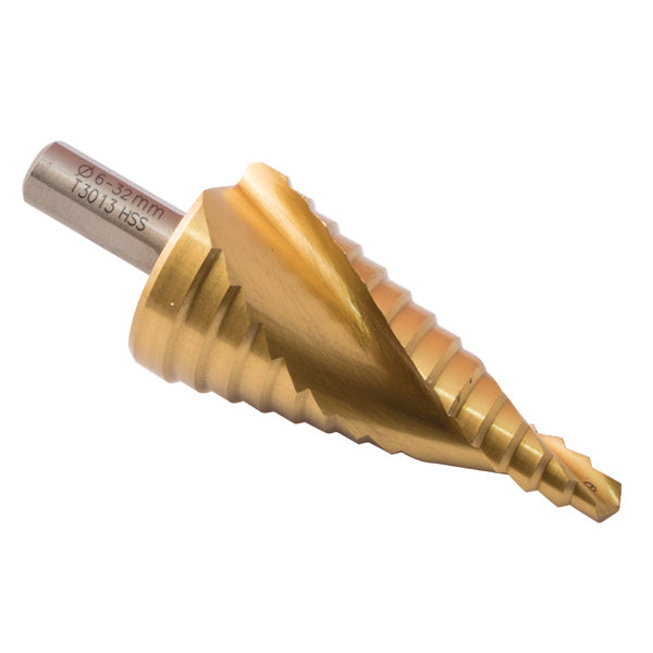 C. K Tools T3013 High Speed Steel TiN Multi-Step Drill 6 - 32mm