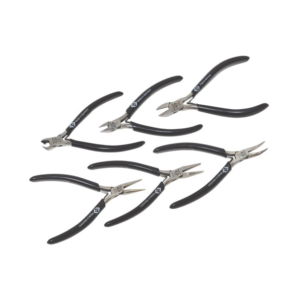 C. K Tools T3703 Precision Plier & Cutter Set of 6