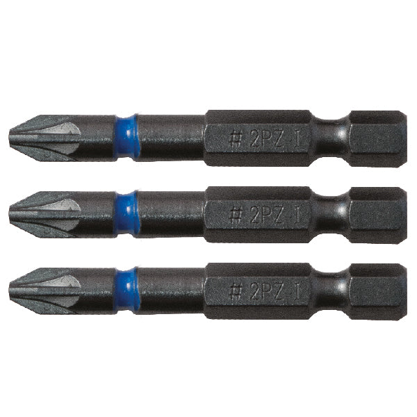 C. K Tools T4560 PZ2LD Blue Steel Screwdriver Bit 50mm PZ2 Cd/3