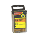 C. K Tools T4562TIN-215 S/Driver Bit PZD2 TIN Box/15