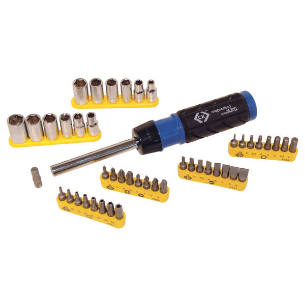 C. K Tools T4826D Ratchet Screwdriver Set with Bits and Sockets 46pc