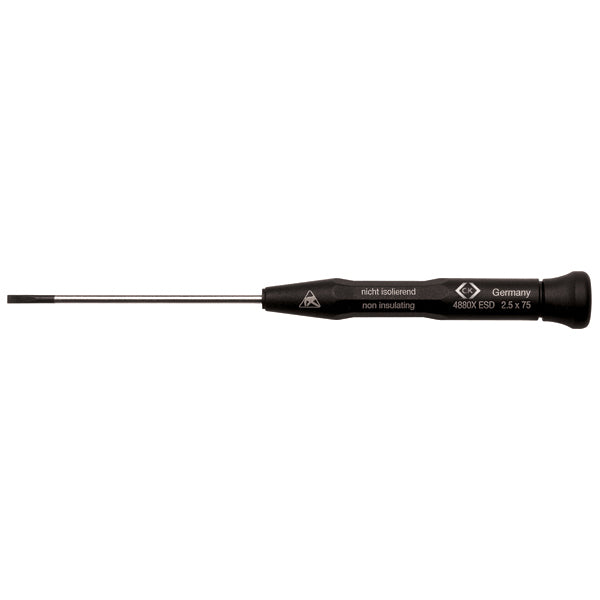 C. K Tools T4880XES256 Xonic ESD Screwdriver 2.5mm x 60mm