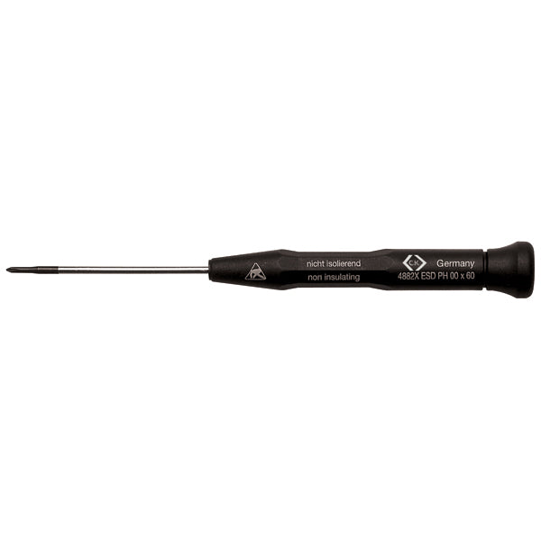 C. K Tools T4882X1 ESD Xonic ESD Screwdriver PH1 x 80mm