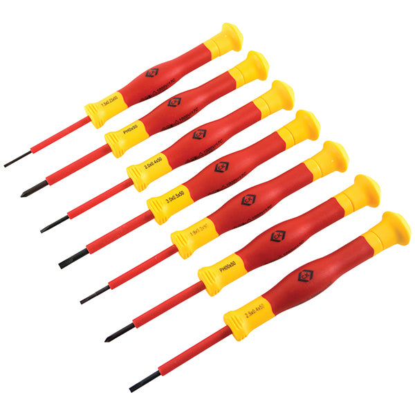 C. K Tools T4897 VDE Precision Screwdriver Set of 7