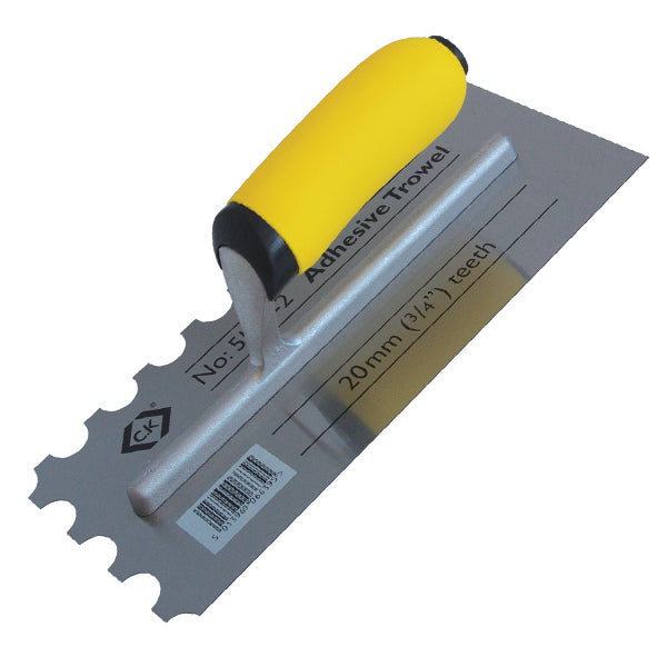 C. K Tools T5170 1 Adhesive Trowel 280x115x20mm