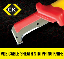 C. K Tools T0990 VDE Cable Sheath Stripping Knife