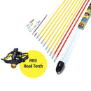 C. K Tools T5421 MightyRod PRO Cable Rod Standard Set 10m