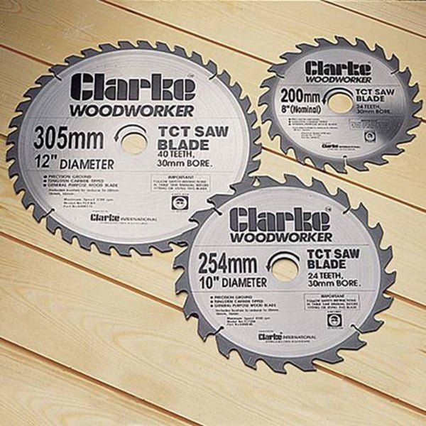 Clarke 6490215 TCT307 - 305mm 40 Tooth TCT Saw Blade
