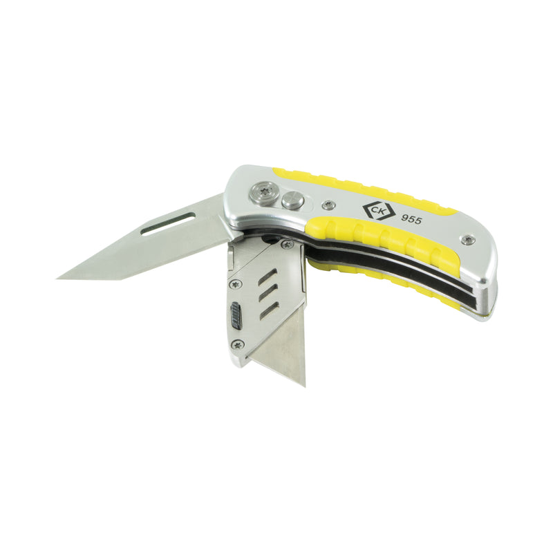 C. K Tools T0955 Twin Blade Folding Utility Knife