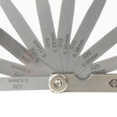 C. K Tools T3527M 413 Feeler Gauge 4in/100mm 13 Blade Metric