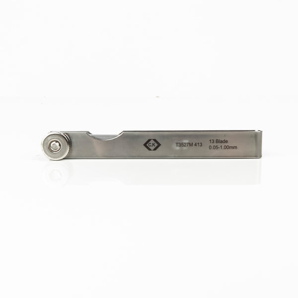 C. K Tools T3527M 413 Feeler Gauge 4in/100mm 13 Blade Metric