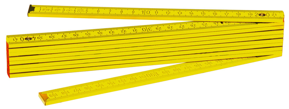 C. K Tools T3514 Folding Wooden Rule 2000mm/6ft